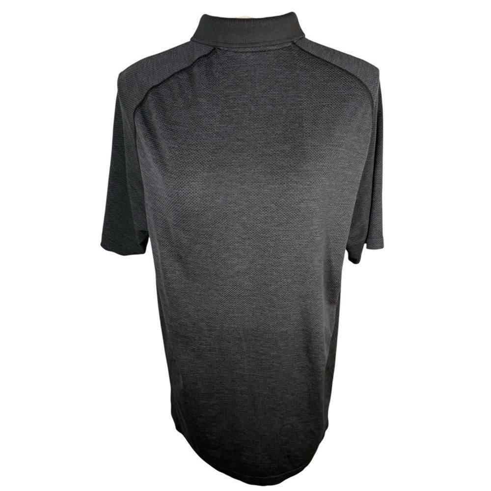 Lululemon Men’s Graphite Grey Metal Vent Tech Polo Shirt - Picture 3 of 6